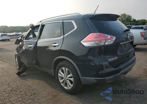 2015 Nissan Rogue S from USA, damaged, VIN KNMAT2MV2FP519855